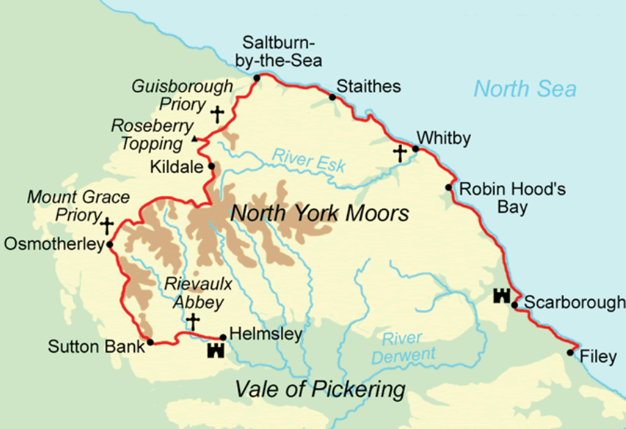 Cleveland Way - 109 Mile National Trail Guide | Accessible Walks UK